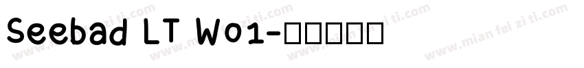 Seebad LT W01字体转换